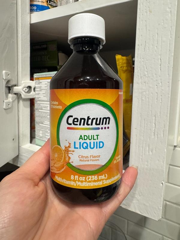 centrum l carnitine 3 ml Centrum Liquid Multivitamin for Adults
