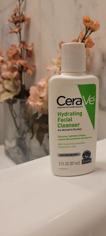 CeraVe Fragrance-Free Face Cleanser, Foaming Face Wash with Hyaluronic Acid