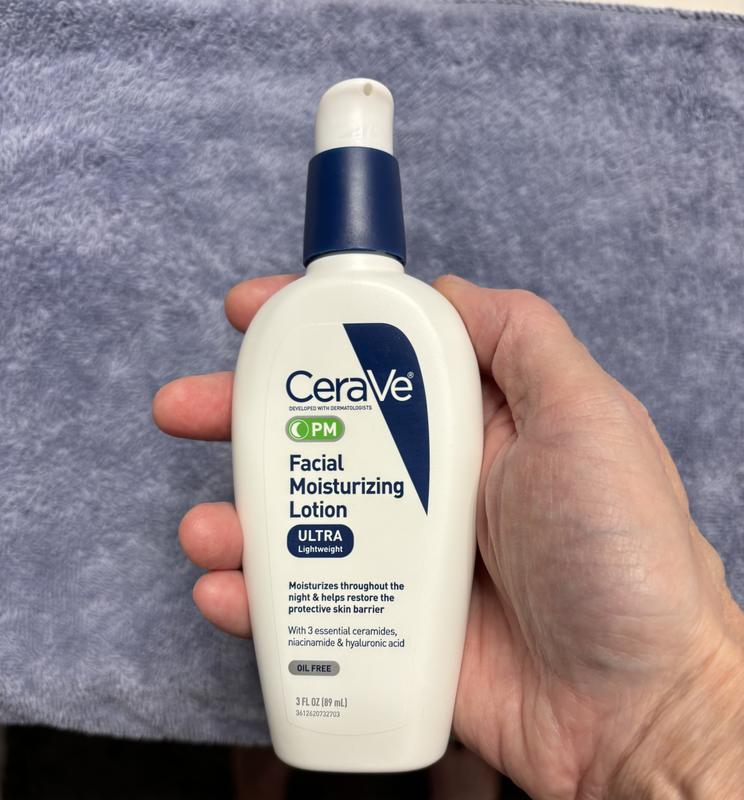 乳液・ミルク CeraVe PM Facial Moisturizing Lotion Amazon.com: CeraVe PM Facial Moisturizing Lotion, Night