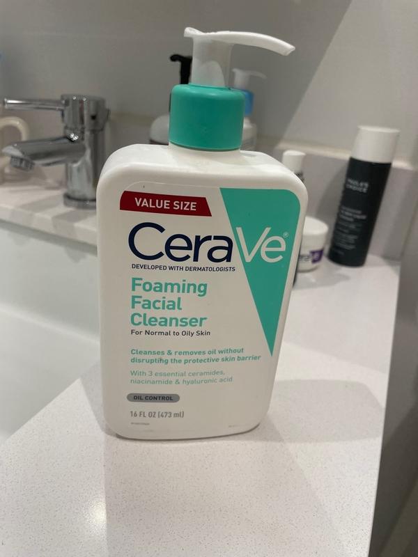 CeraVe® 3 fl. oz. Foaming Facial Cleanser | Bed Bath & Beyond