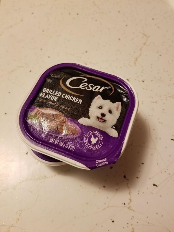 Cesar grilled clearance chicken dog food