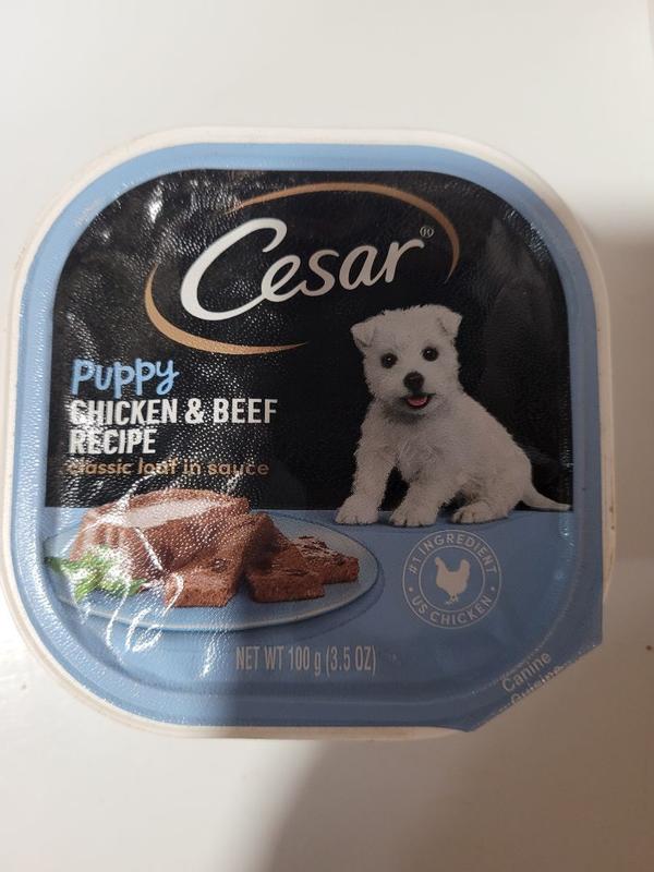 Cesar dog food puppy breed best sale