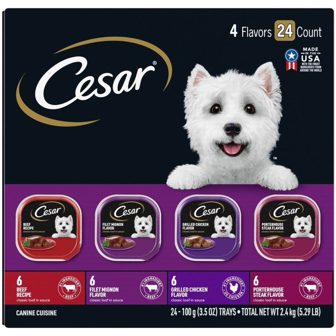 Cesar dog food petco sale