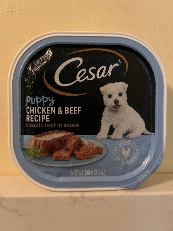 Classic Loaf in Sauce Puppy Chicken Beef