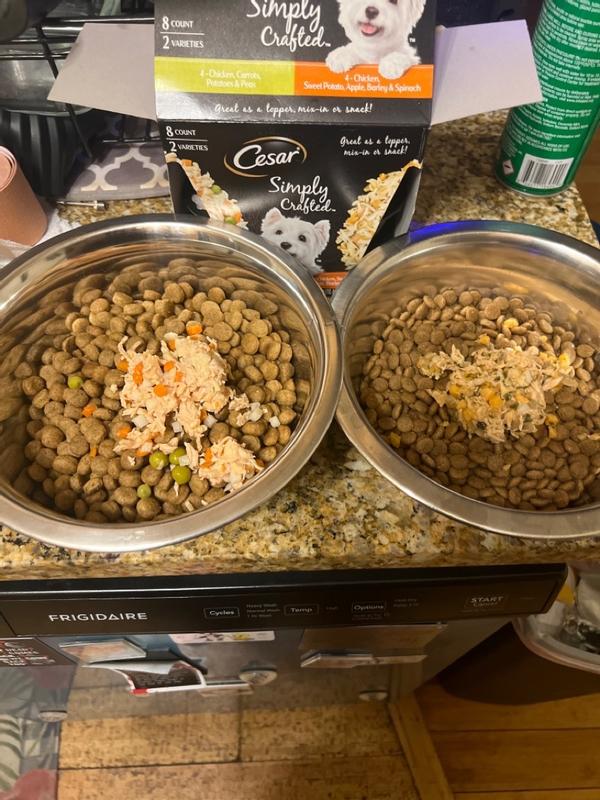 Cesar simply crafted outlet dog food reviews