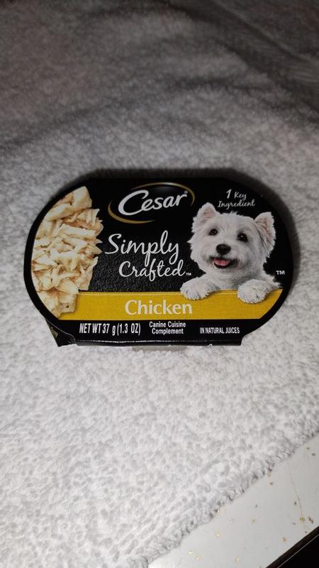 Cesar simply crafted dog food reviews best sale