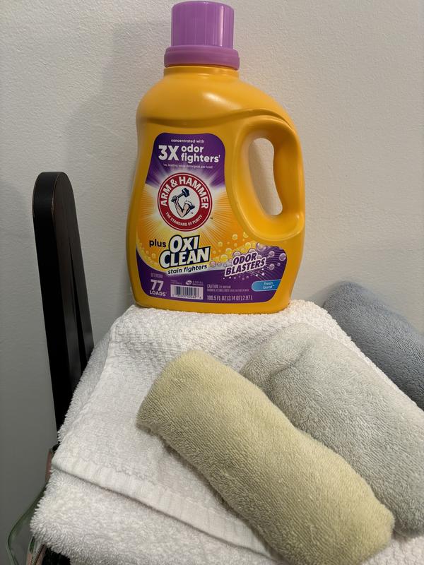Arm & Hammer Odor Blasters タイド洗剤 ARM & HAMMER Plus OxiClean Odor Blasters Fresh Burst Liquid