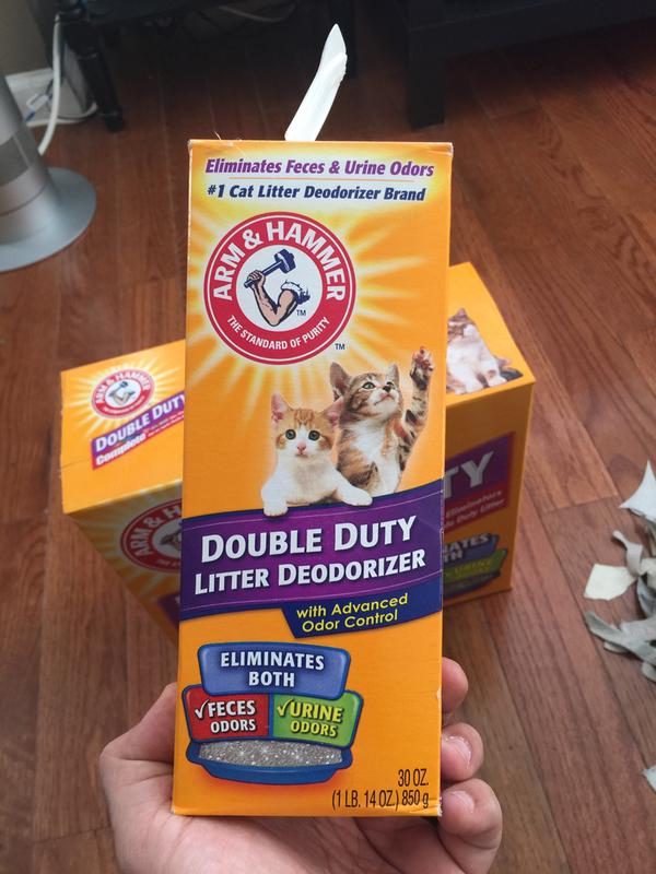 Arm and hammer double duty cat litter deodorizer best sale