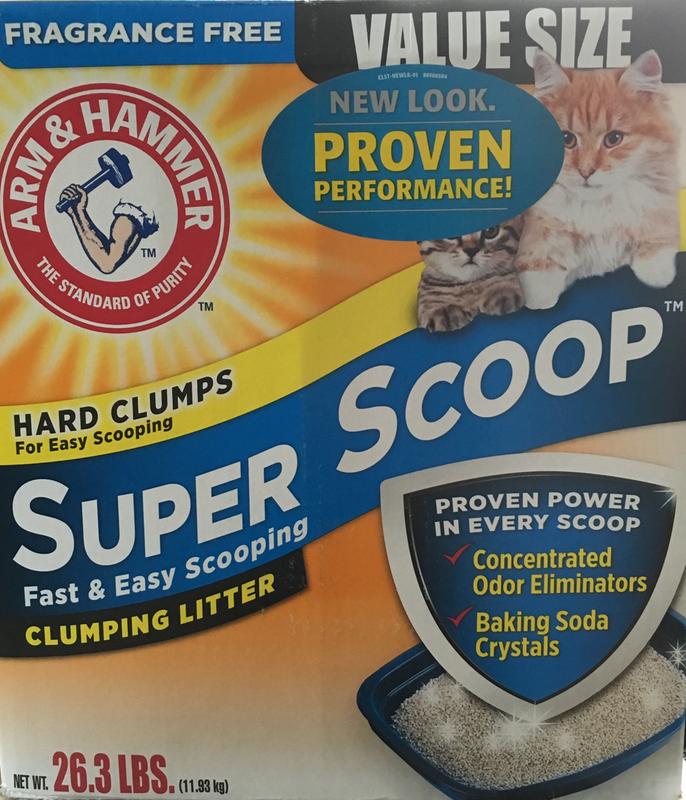 Arm & hammer fragrance free cat litter best sale