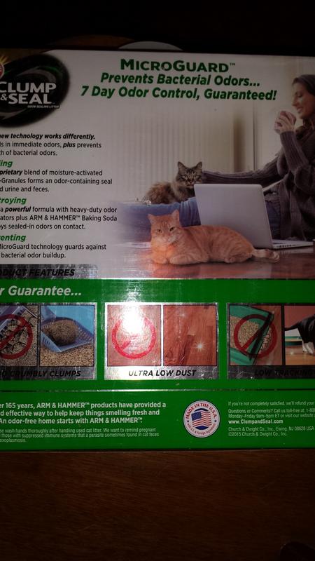 arm and hammer cat litter microguard