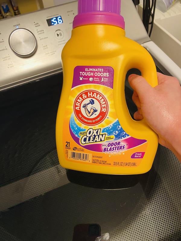 ARM & HAMMER Plus OxiClean With Odor Blasters, Fresh Burst, Odor