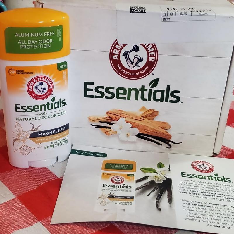 Essentials™ Solid Deodorant, Magnesium Vanilla Sandalwood