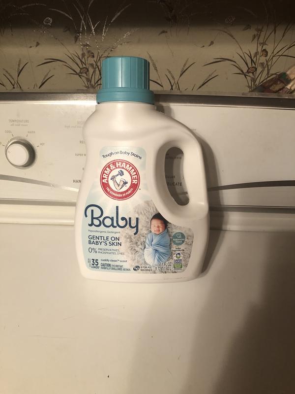 ARM & HAMMER Baby Hypoallergenic Liquid Laundry Detergent, For Newborns