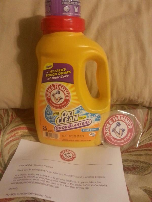 ARM & HAMMER Plus OxiClean With Odor Blasters, Fresh Burst, Odor
