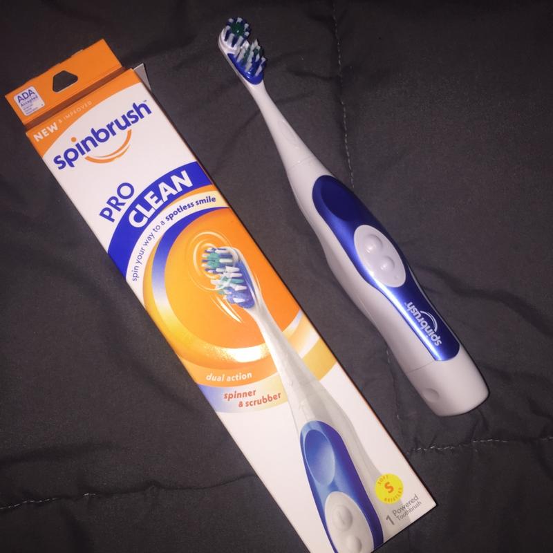 SpinBrush by Arm & Hammer Pro Clean Powered Toothbrush Soft