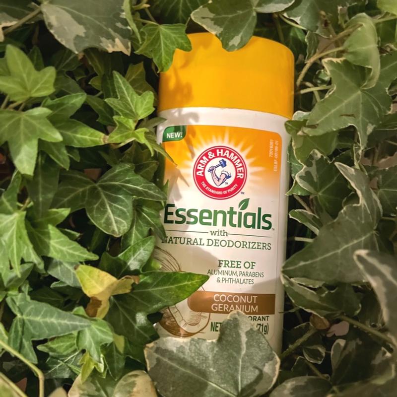 Arm & Hammer Essentials Natural Deo Ohne Aluminium - 4x 70 Ml Packung, Geruchlos Mit Backpulver & Pflanzenextrakten