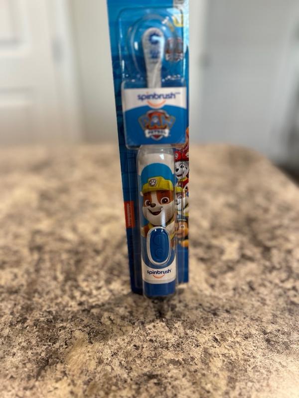 新品】パウパトロール 真っ黒 電動歯ブラシ 3点セット Spinbrush