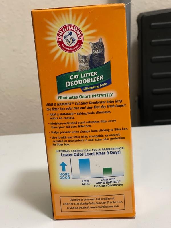 Arm and hammer double 2024 duty litter deodorizer ingredients