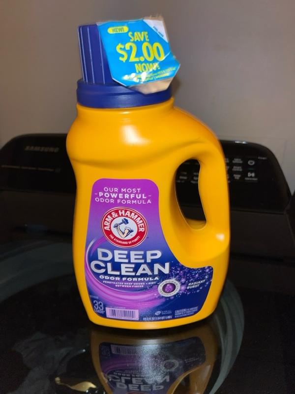 Deep Clean Odor Liquid Laundry Detergent | ARM & HAMMER™