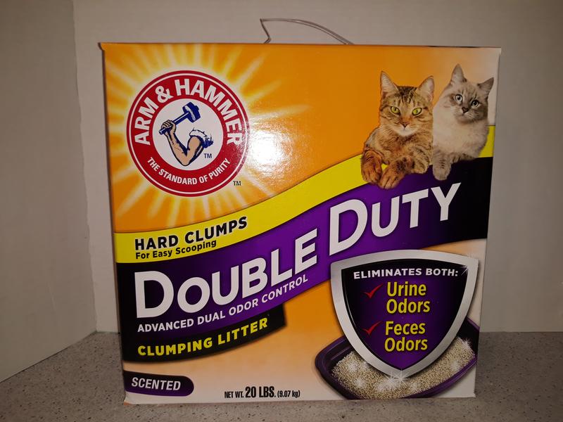 Arm and hammer double shop duty cat litter 40 lbs