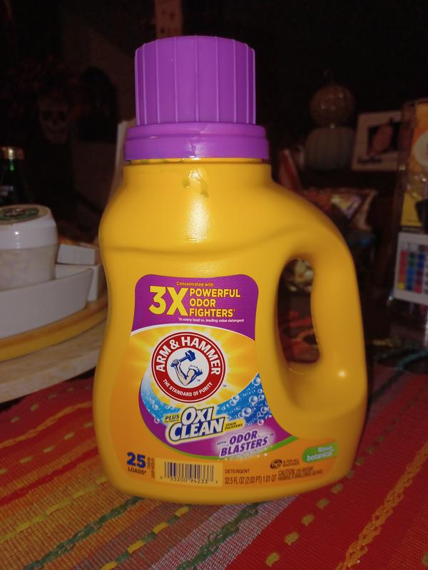 Buy ARM & HAMMER Plus OxiClean with Odor Blasters Liquid Laundry