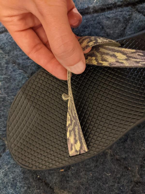 Customer photo for "Wanted to like these, but the straps rub!"