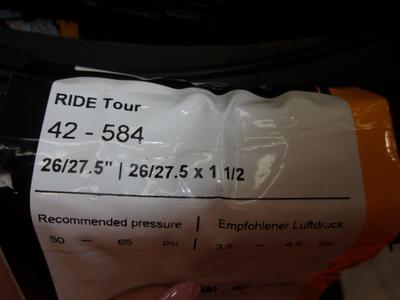 Continental tour ride discount 27.5