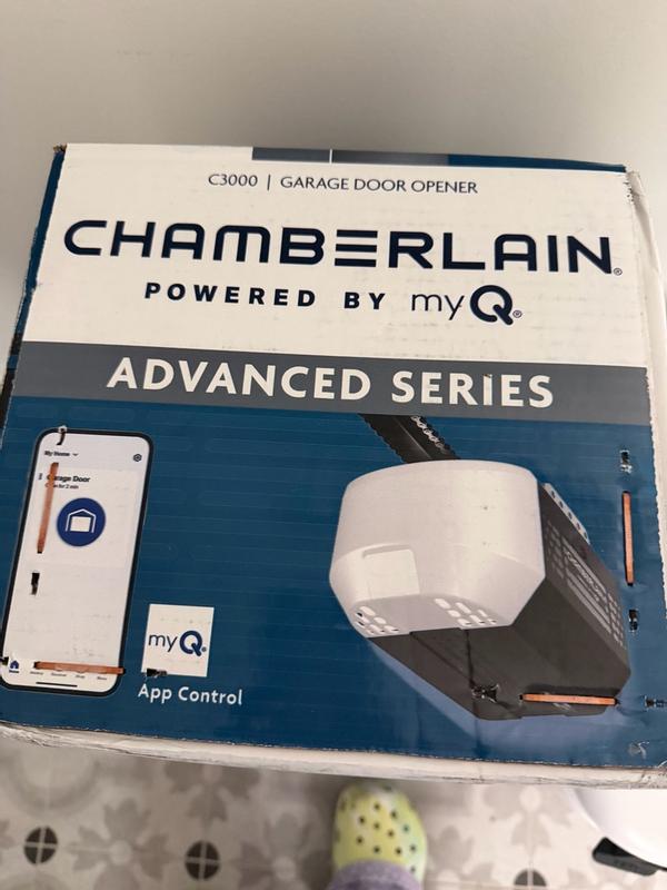 Chamberlain 1/2 HPS Smart Compatible Chain drive Garage Door Opener Wi ...