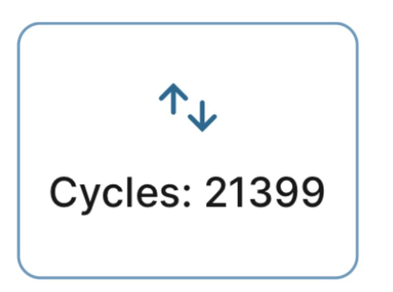 From the myQ app showing that I have opened and closed the garage door over 21,000 times.
