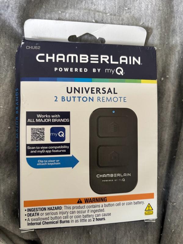 CHU62 | Universal 2 Button Remote | Chamberlain