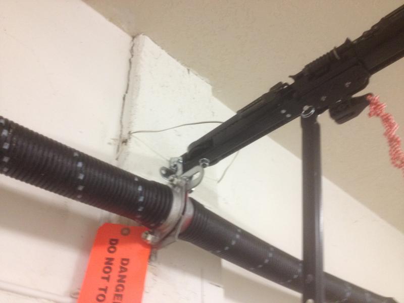 Note Sensor Wiring Exiting Top Front of Rail
