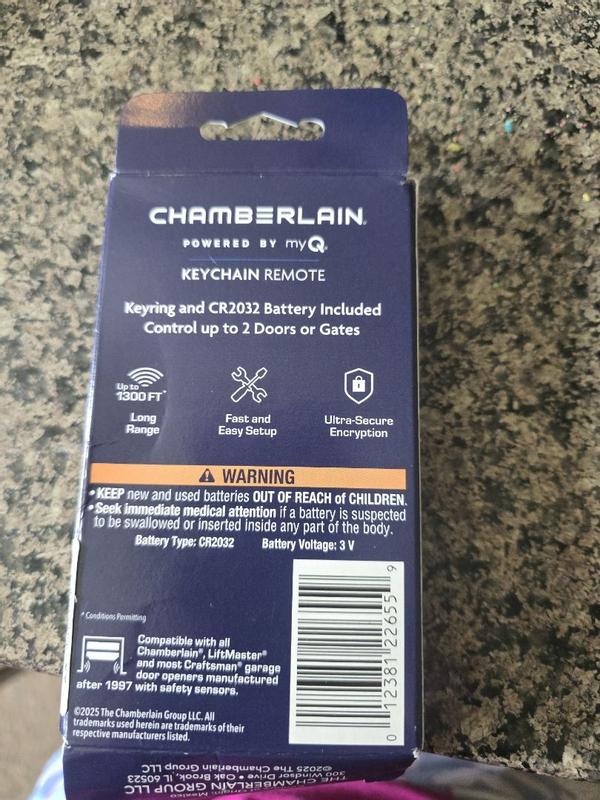 CH382 | Keychain Remote | Chamberlain