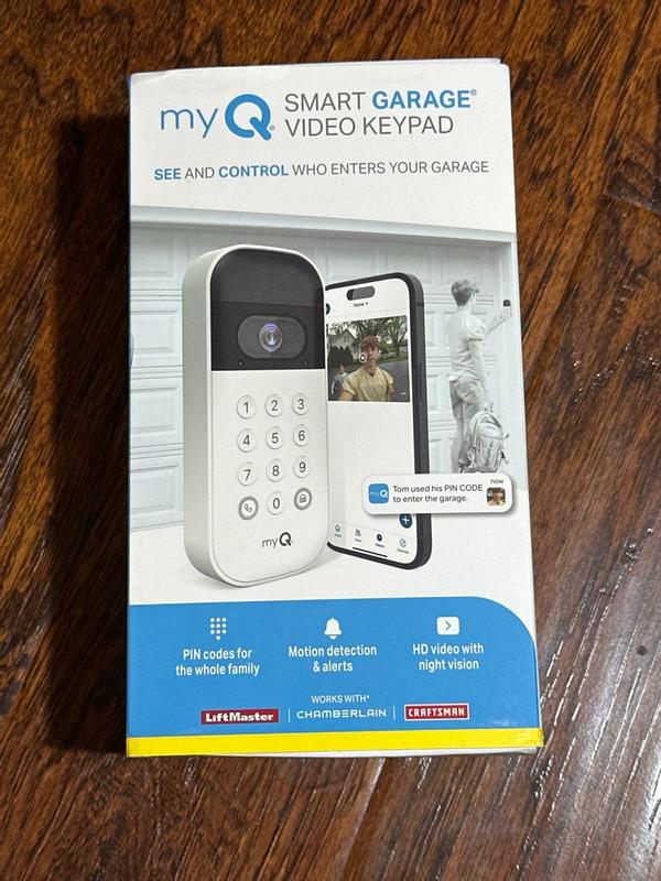 MYQ-K40TXXW | Smart Garage® Video Keypad | Chamberlain