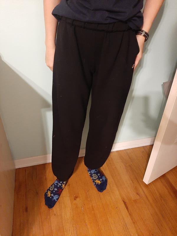 My daughter in her new pants