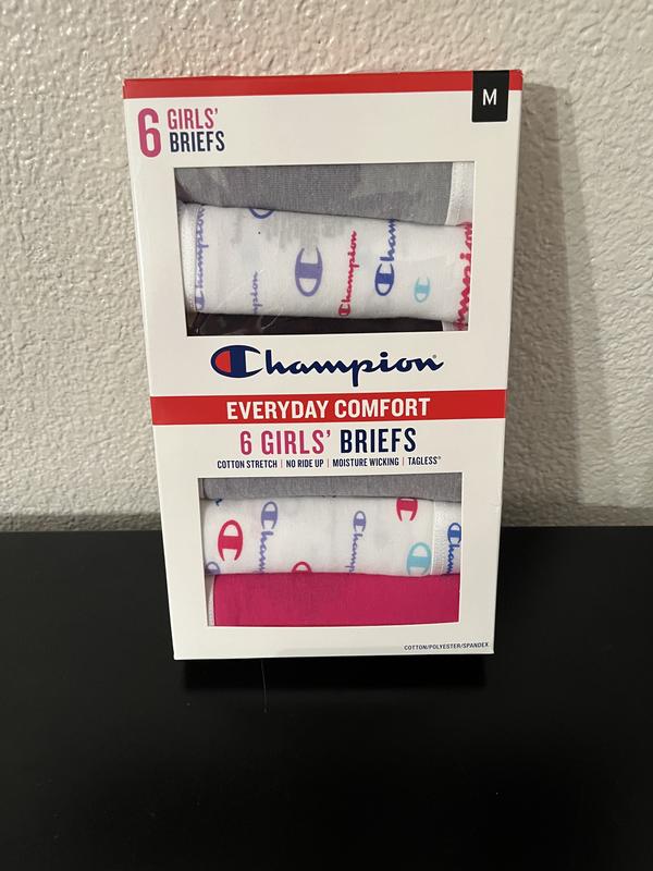 Champion Girls 6 Pack Everyday Cotton Brief Sam s Club