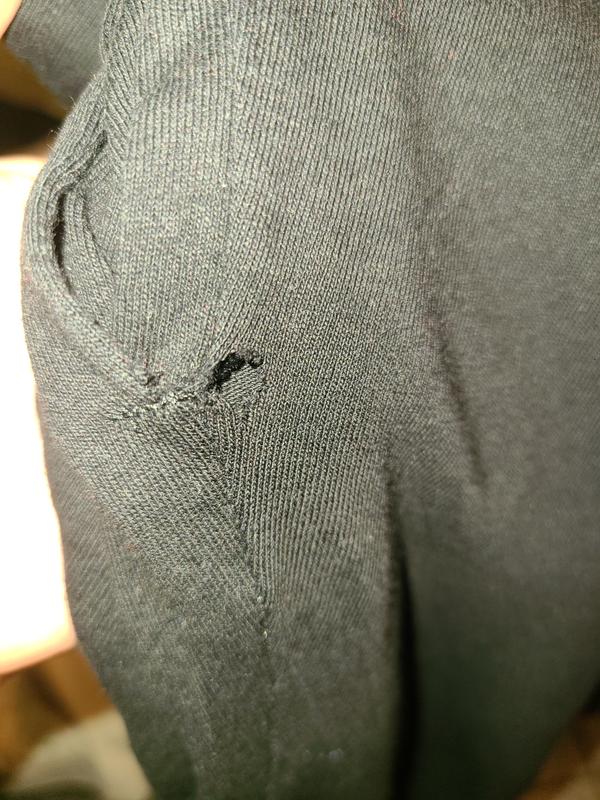 Both sides of my pockets have holes