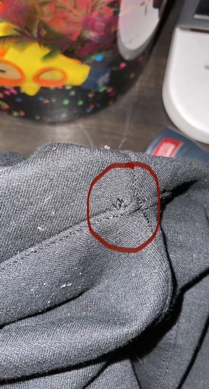 Seam coming undone after one wear