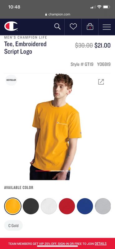 Champion Men s Heritage T Shirt Macy s