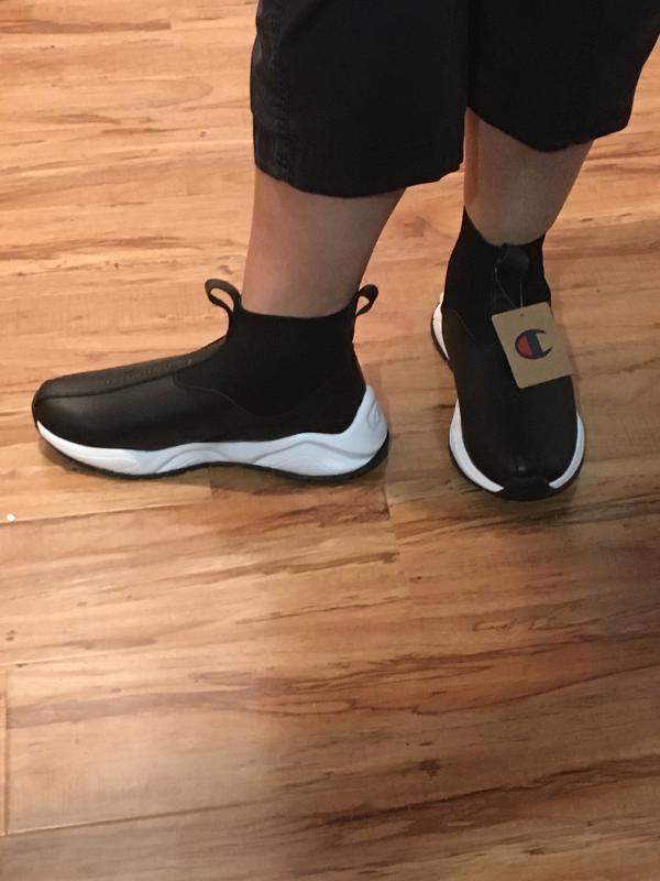 black champion sock shoes