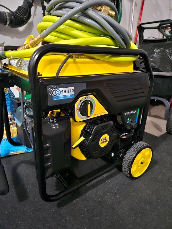 9000W Electric Start Tri Fuel Open Frame Inverter with CO Shield
