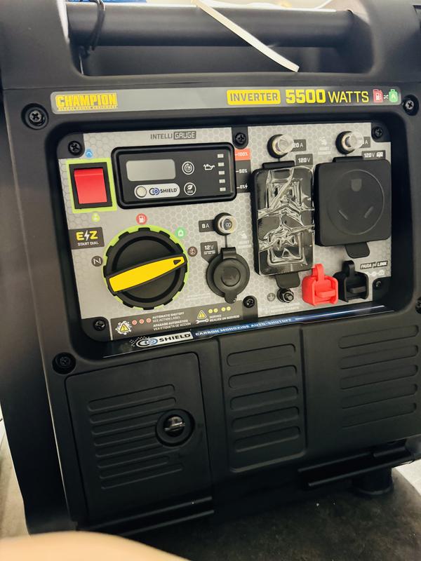 5500W Electric Start Dual Fuel Inverter with CO Shield® - 201469