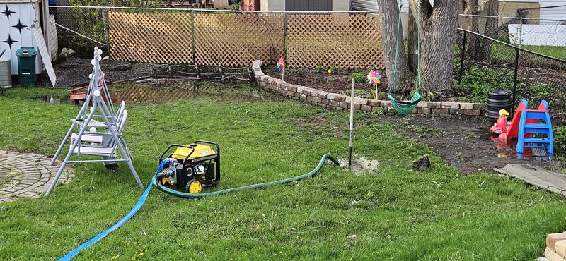 2-Inch Semi-Trash Water Pump with Hose Kit - Champion Power