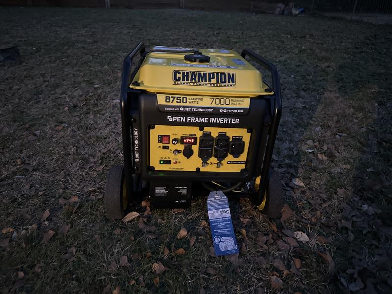 Champion Power Equipment 8750W Open Frame Inverter with Electric