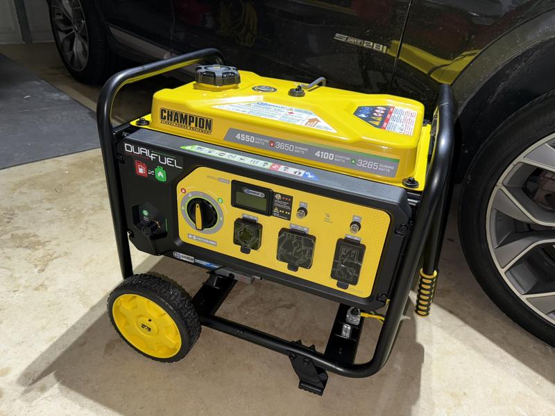 3650W Dual Fuel Generator with CO Shield® - Champion Power 3650W Dual Fuel Generator with CO Shield® - Champion Power