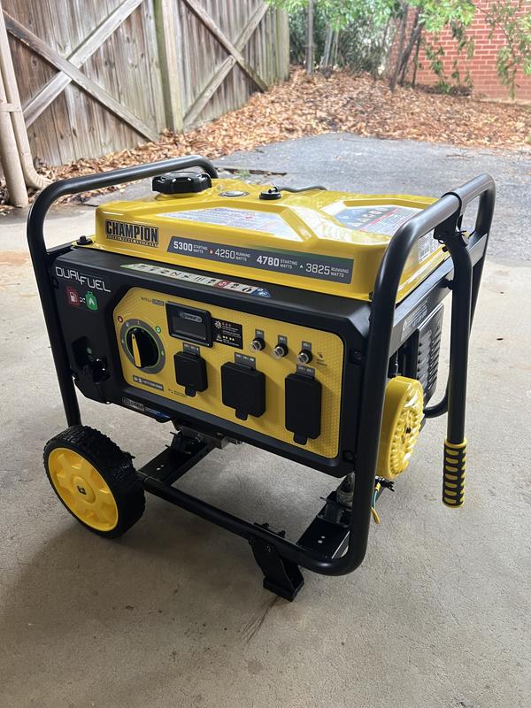 4250W Dual Fuel Generator with CO Shield® - 201279 - Champion