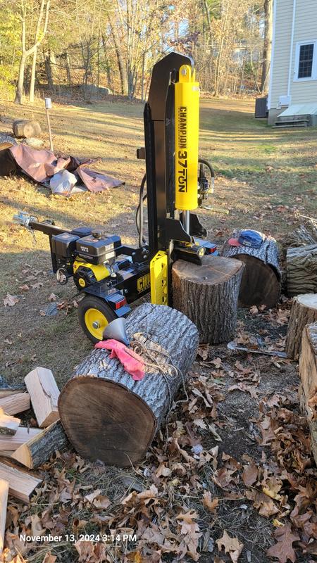 37-Ton Log Splitter - Champion Power Equipment
