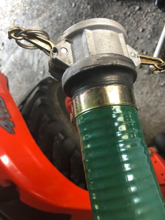 2-in. Semi-Trash Water Pump with Hose Kit - Champion Power