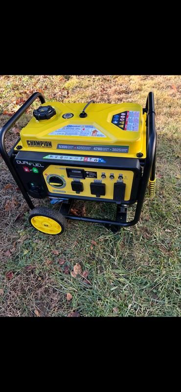 4250W Dual Fuel Generator with CO Shield® - Champion Power