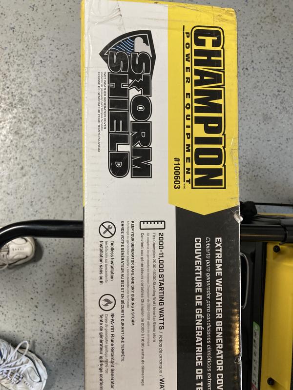 Storm Shield Inverter Cover - 100603 - Champion Power Equipment