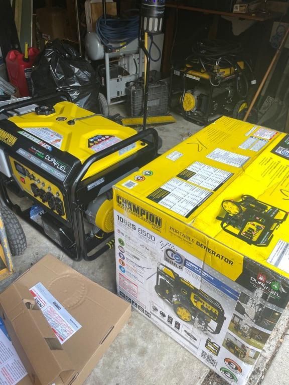 8500W Electric Start Dual Fuel Generator with CO Shield® - 201507